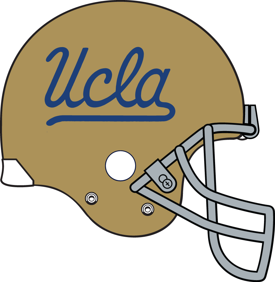 UCLA Bruins 1973-1995 Helmet Logo diy DTF decal sticker